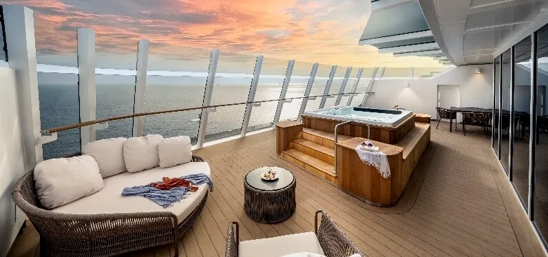 5- MSC YACHT CLUB <br> ESTANCIAS PREMIUM, AMBIENTE EXCLUSIVO
