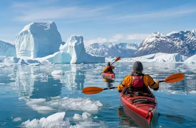 En zodiac o kayak