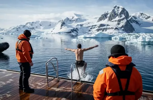 El chapuzón polar en el Ártico