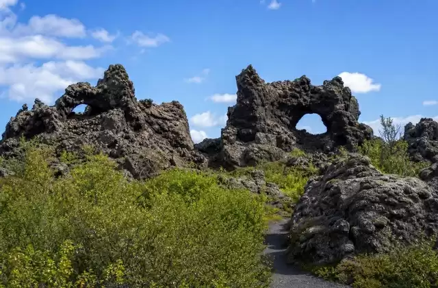 Formaciones de lava de Dimmuborgir