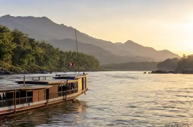 Mekong entre Huay Xai y Luang Prabang