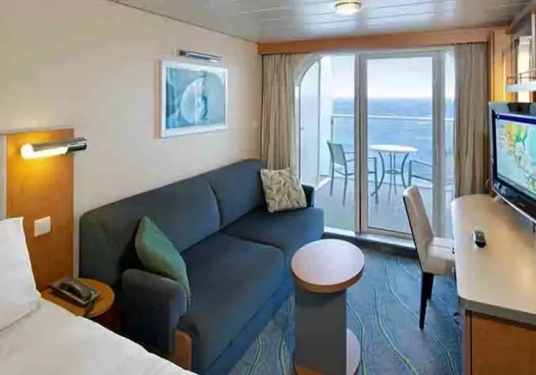 Cabina con balcón garantizada