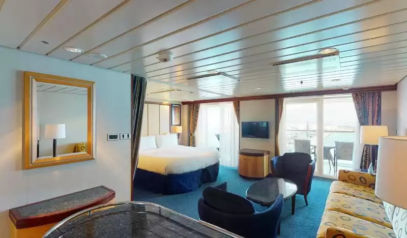 Suite con vista panorámica al mar (sin balcón)
