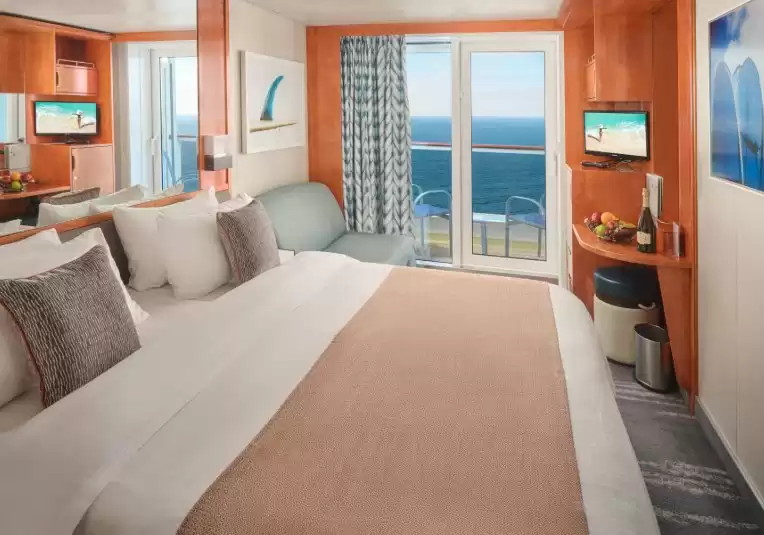 Cabina familiar con balcón