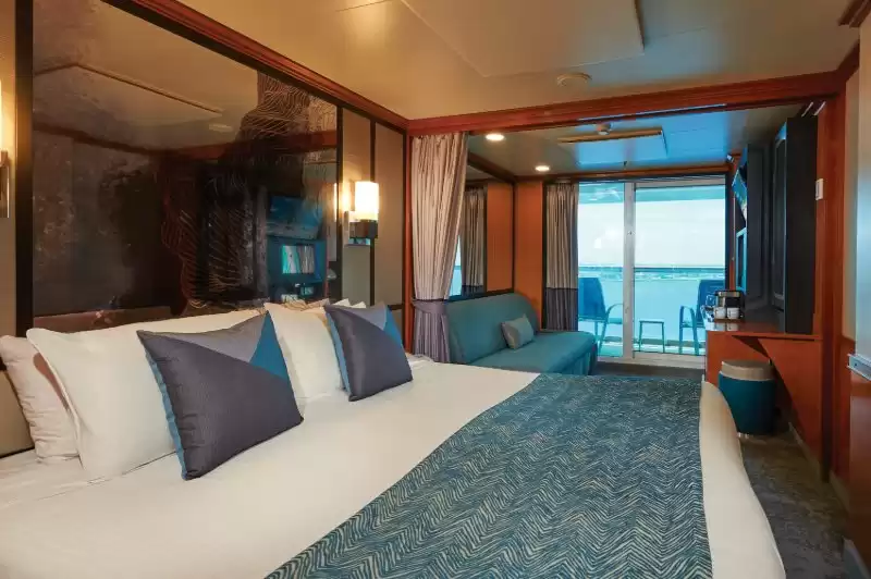 Suite Club balcón en proa