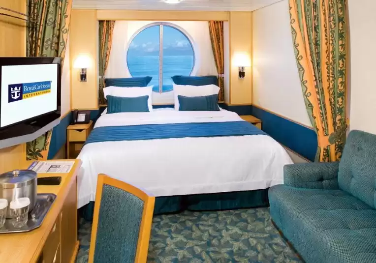Cabina con vista al mar