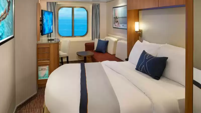 Cabina con vista al mar Garantizada  
