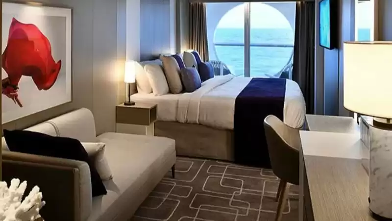 Cabina Deluxe con ojo de buey y Veranda  